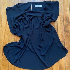 Navy Blue Loft Blouse